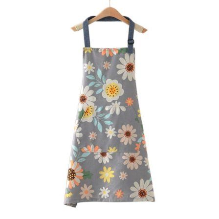 Kjøkken Lerret Forklær Kokkeforkle GRÅ