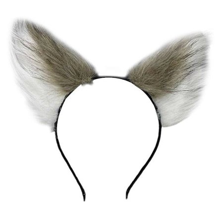 Katte- og reveørehårbøyle Komfortabel mote Lett hodebånd for kostyme