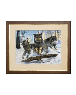 Kirjontapakkaus Taulu Metsästämässä-Nova Sloboda