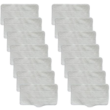 14 stk. serie moppe rengøringspuder til Deerma DEM ZQ100 ZQ600 ZQ610 håndholdt dampstøvsuger reservedele