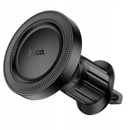 Hoco magnetiskt telefonstöd för bil kompatibelt med MagSafe för grill H56, svart
