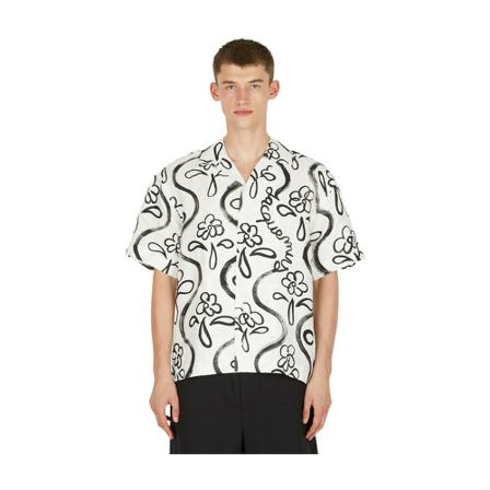 Jacquemus Shirts Hvid, Herre Skjorter