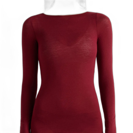 intimissmi tröja - mörkröd