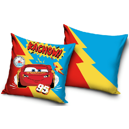 Disney Bilar Thunder kuddfodral 40×40 cm sammet