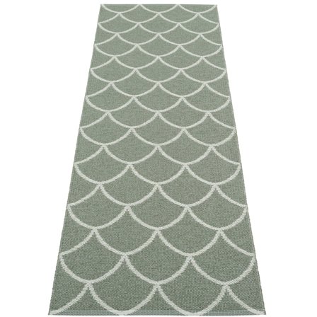 Pappelina Gulvteppe Kotte, 70 x 150 cm, army/sage