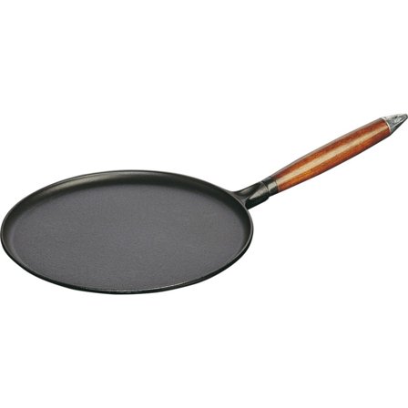 Staub Pannekakepanne med Trehåndtak 28 cm