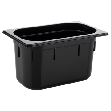 Plastkantin APS Svart GN 1/4