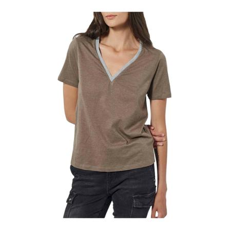 Kaporal T-Shirts Brun, Dame