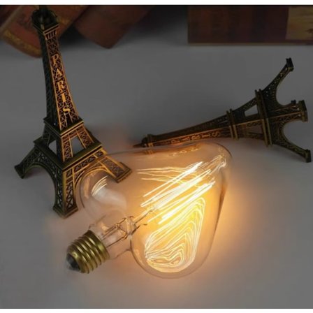 Uregelmessig Form Lyspærer Gammeldags Antikk Retro Kunst Dekorativ Lyspærer Egnet for Bryllup Soverom Hjem Dekorering