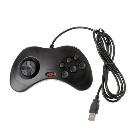 Retro Klassisk USB Controller Gamepad Joysticks til Saturn på PC til Mac