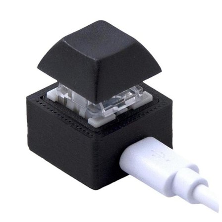 Mini-näppäimistö Makronäppäimistö RGB DIY Mukautettava pikakuvakkeenäppäimistö Peli Mekaniikka Ohjelmoitava näppäimistö Punainen kytkin 1 näppäintä