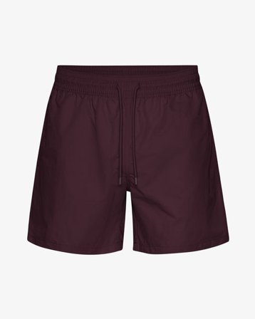 Classic Swim Shorts - Oxblood Red - Male - L