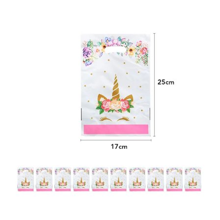 145 st Födelsedagsdekorationer för Barn Kalas Set Flicka Grattis på Födelsedagen Regnbåge Enhörning Tema Kalastillbehör