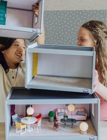 Lundby Lundby Basic Matsalsset - Multi/patterned - SCALE 1:18