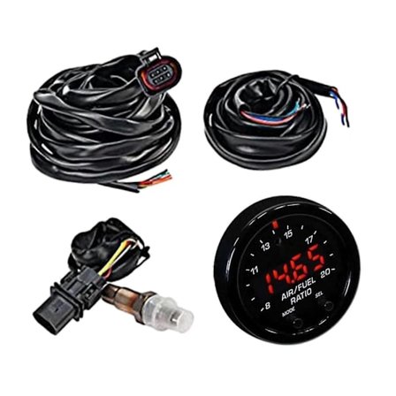 AEM 30-0300 X-Series Bredbåndsmåler AFR O2 Luft/Brennstoff-forhold 2 1/16" 52MM-Perfet