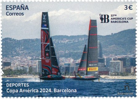 Spanien - American cup 2024 Barcelona - Postfrisk frimærke