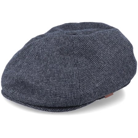 Barts - Grey flatcap Czapka Z Daszkiem - Jamaica Anthracite Flat Cap @ Hatstore