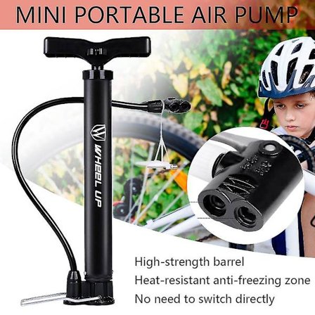 Mini Cykelpump Portabel Cykeldäckpump Mini Cykelgolvpump Handfot