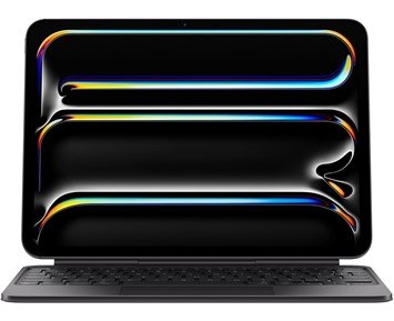 Apple Magic Keyboard for iPad Pro 11inch (M4) - Swedish - Black - Magic Keyboard. Ger din iPad en härlig skrivkänsla.
