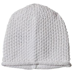 The Little Tailor Gray Knitted Beanie 6-12 months - Headwear - 6-12 months - White