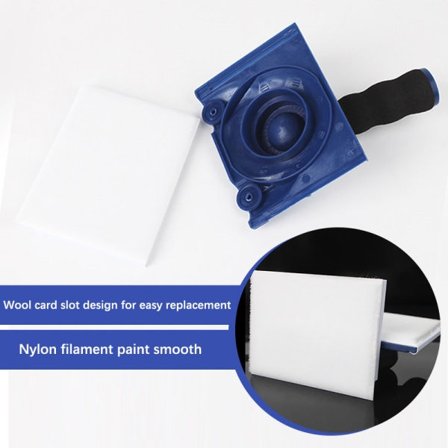 Blå Latex Färg Kantborstar Vägg Tak Hörnmålning Bruk A ONESIZE