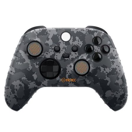 Just For Games Anpassat tillbehörspaket för Xbox One Controller Xbox Series X och S Camo Black and Grey