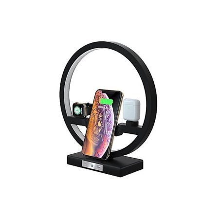 Multifunksjons trådløs lader for Apple Phone Watch-hodetelefoner
