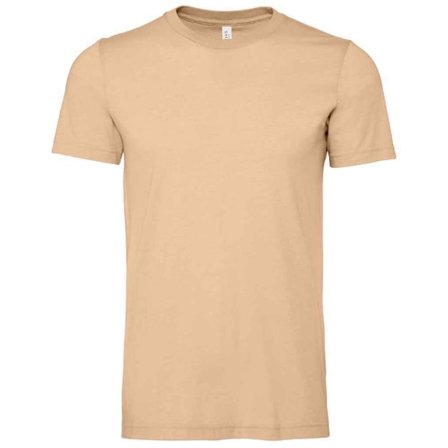 Bella + Canvas Unisex Heather CVC T-shirt M Sand Heather