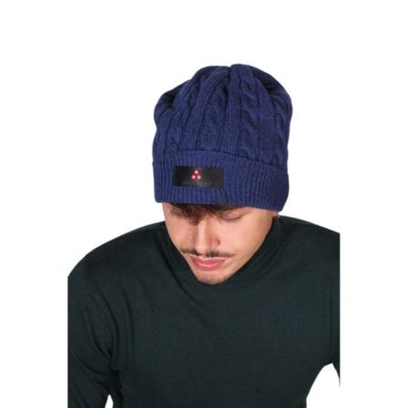 Peuterey, Beanies Blauw, Heren, Maat:ONE Size