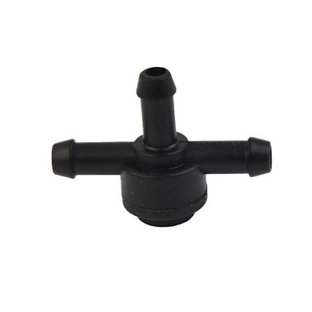 2 stk. T-kobling for vindusspylervæske, 3-veis tilbakeslagsventil for vindusspylervæske, erstatning for vindusspylerslangekobling, for de fleste biler