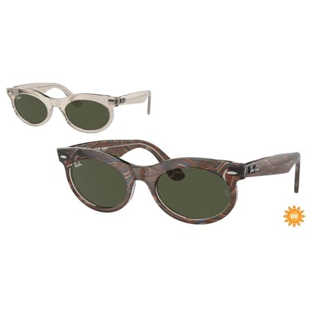 Ray-Ban Wayfarer Oval Change - Solbriller - Grå - RB2242 138331 5322