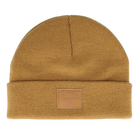 Herschel - Beige cuff Beanie - Elmer Shallow Rubber/Rubber Cuff @ Hatstore
