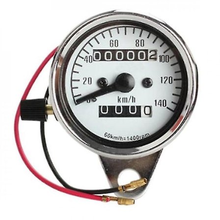 Motorsykkel Mini Elektronisk Speedometer Med Kilometerteller Nattlys
