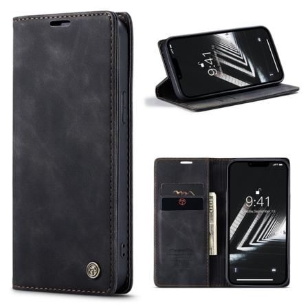 CaseMe Slim Plånboksfodral iPhone 15 Svart