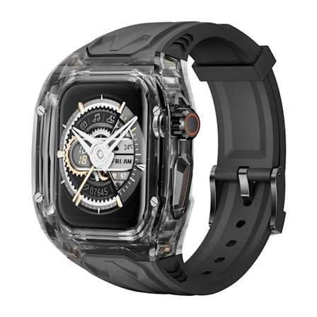 WIWU Apple Watch (42/44/45mm) Armband Rambo - Svart