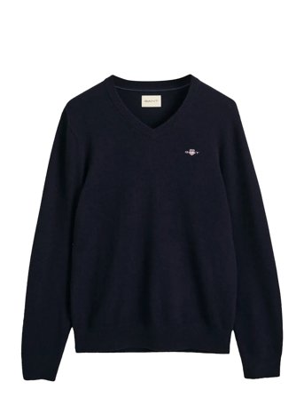 GANT | Extrafine Lambswool V-Neck A/S | M