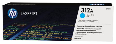 HP 312A cyan LaserJet-originaltonerkassett, 887111367761