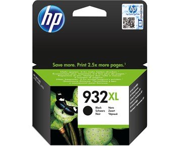 HP-932XL Black-HP 932XL Svart blekkpatron-Printing ink, toner & paper-Blekkpatroner