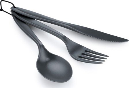 GSI Outdoors 3 Pcs Ring Cutlery Set Aterinsetti - Ruokarasiat & Ruokailuvälineet