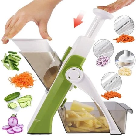 Multifunktionel Grøntsagsskærer Sikker Mandolin Køkkenredskab