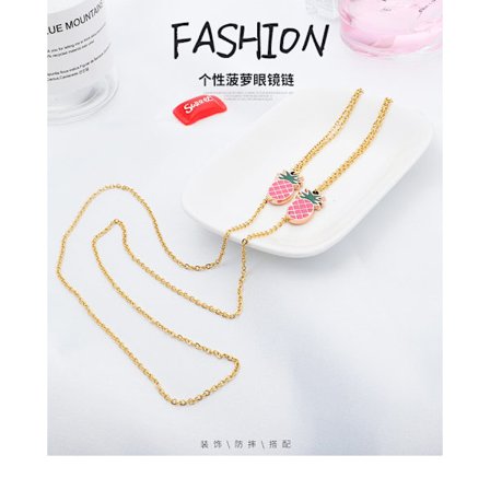 1 st Anti-drop Ananas Glasögonkedja Trendig Hängande Kedja