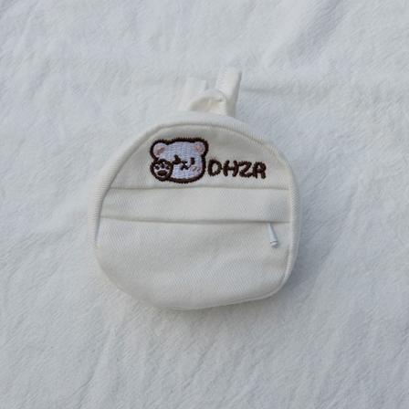 Reppu 20cm puuvillanukke VALKOINEN - varasto white
