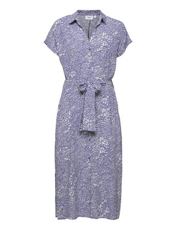 Blancasz Ss Dress Calf Length Blue Saint Tropez
