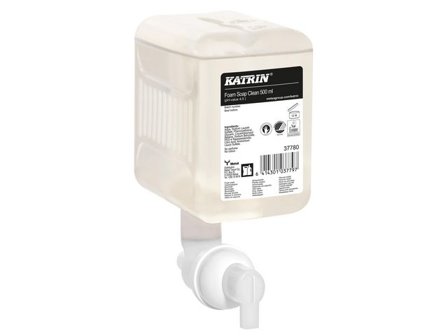 KATRIN Skumtvål Pure Natural 500ml - Lyreco - Städ och hygien > Tvål och hygien > Hygiensystem - Katrin