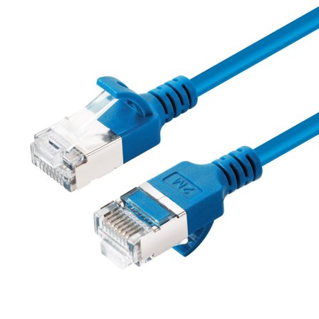 MicroConnect CAT6A U-FTP Slim, LSZH, 2m