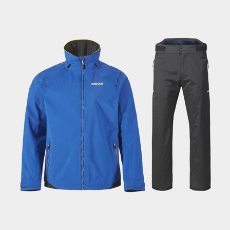Completo da vela Musto BR1 Solent, Aruba Blue + Black, uomo, Small