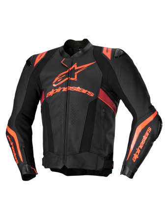 Kurtka Motocyklowa Alpinestars Missile V3 Ignition Czarny/Czerwony/Fluorescencyjny 44