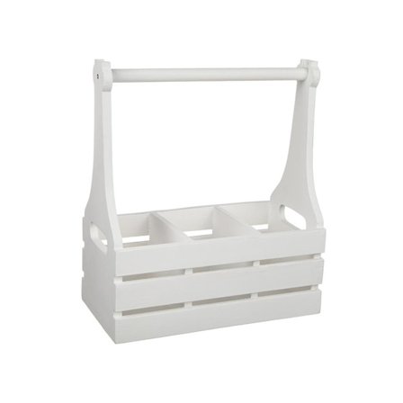 Trälåda med handtag 18 x 32 x 37 cm