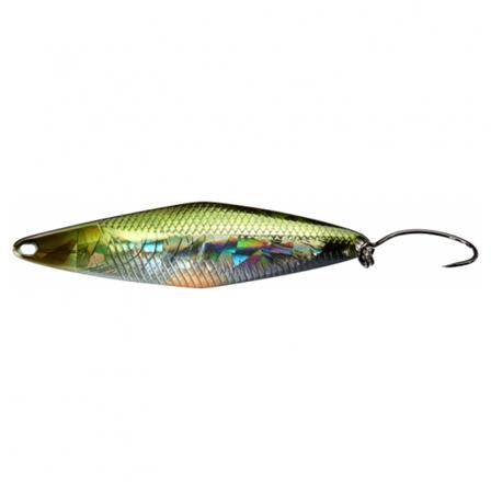 Illex Tricoroll Spoon 14g - Green Minnow