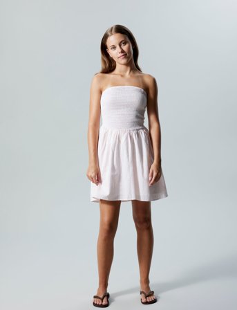 LMTD Nlfhinette Sl Short Tube Dress - Pink - 170